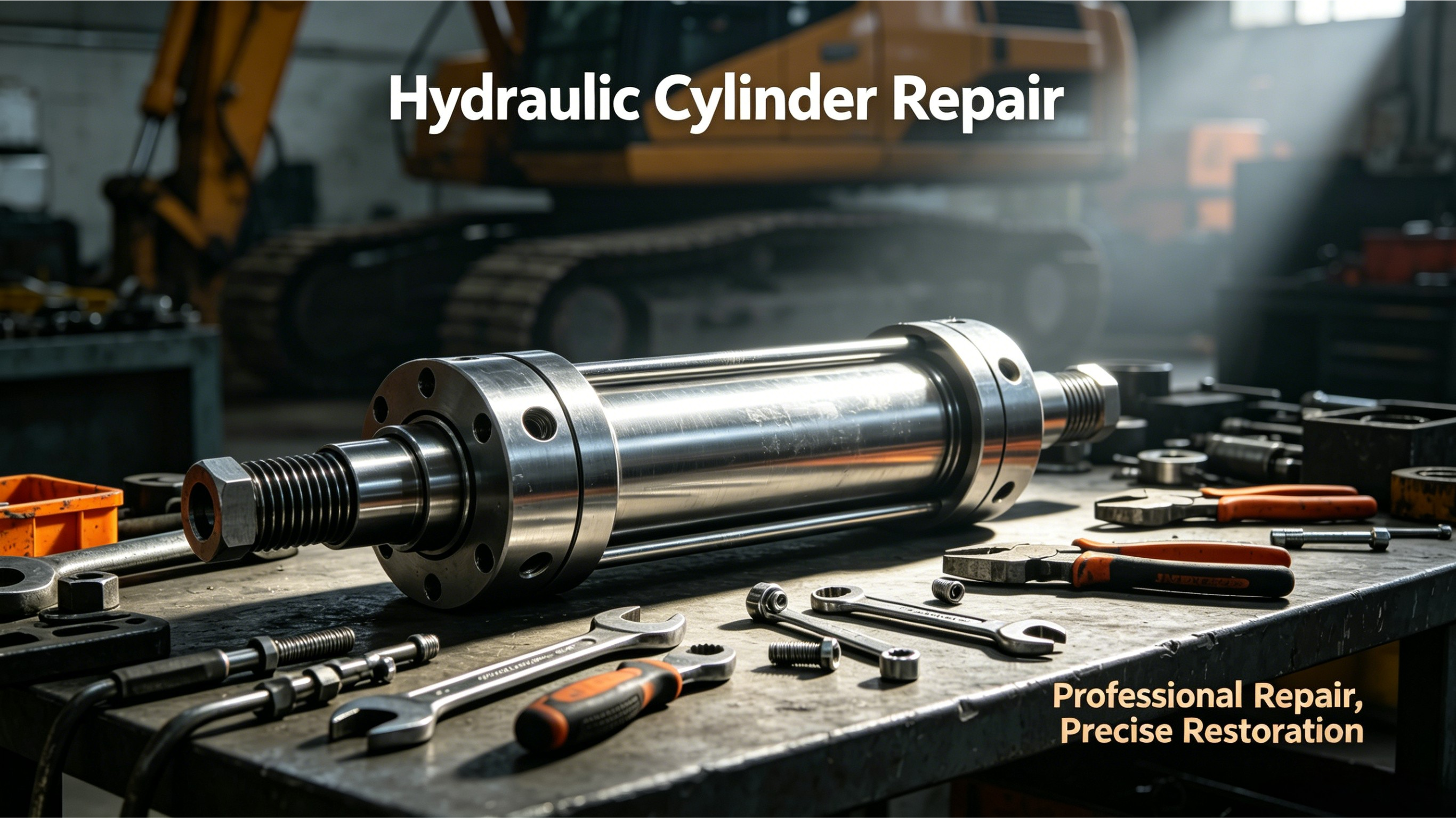 Analýza príčin povrchových porúch a technológie opráv hydraulických valcov na mieste
