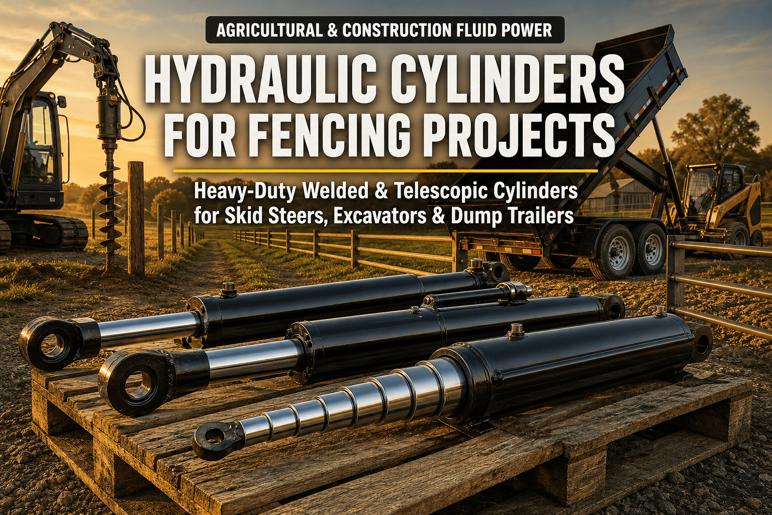 Ako hydraulické valce udržiavajú hladký chod vášho oplotenia