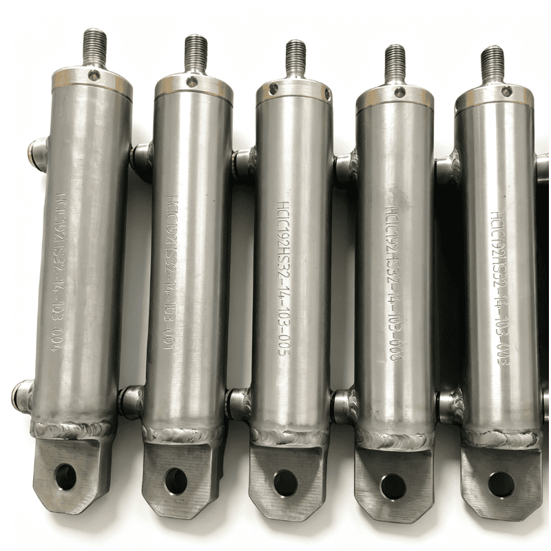 Hydraulický valec z nehrdzavejúcej ocele 316L