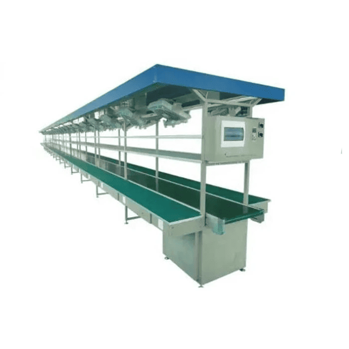 Montážna linka elektronických súčiastok