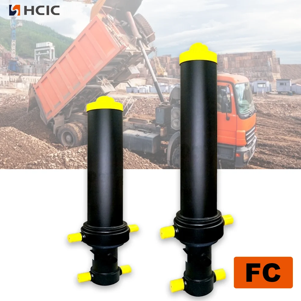 Predný teleskopický hydraulický valec