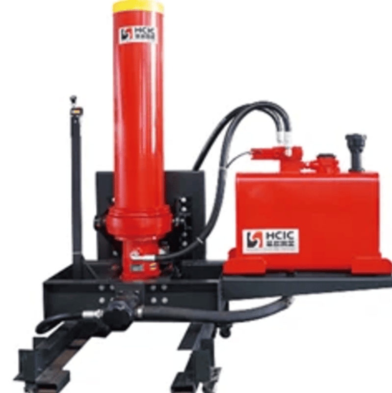 Vpredu namontovaný viacstupňový hydraulický valec