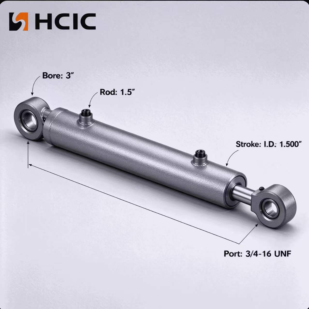 Hydraulický valec zdvíhania a dosahu pre zariadenia na zber odpadu
