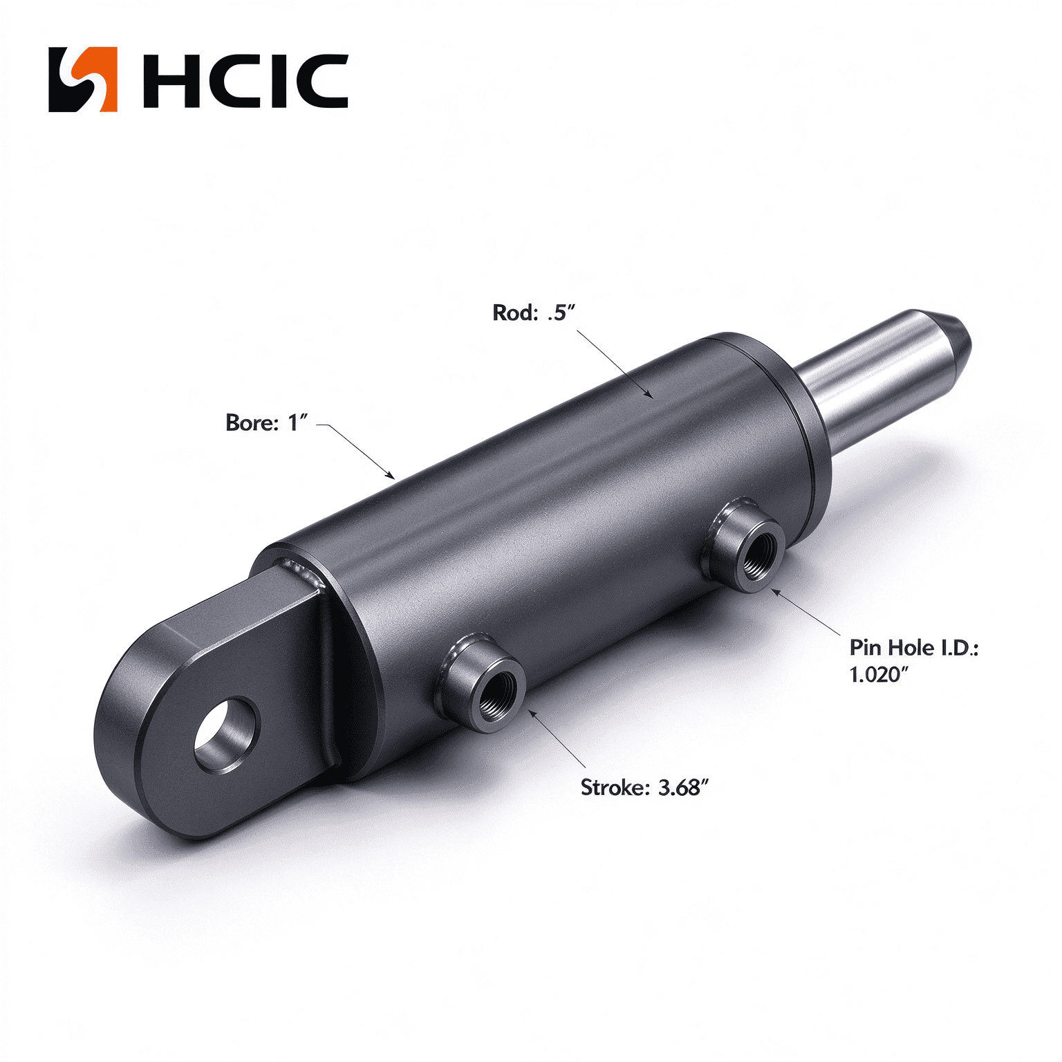 Hydraulický valec zámku zadných dverí pre zariadenie na zber odpadu